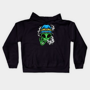 Chill Alien Kids Hoodie